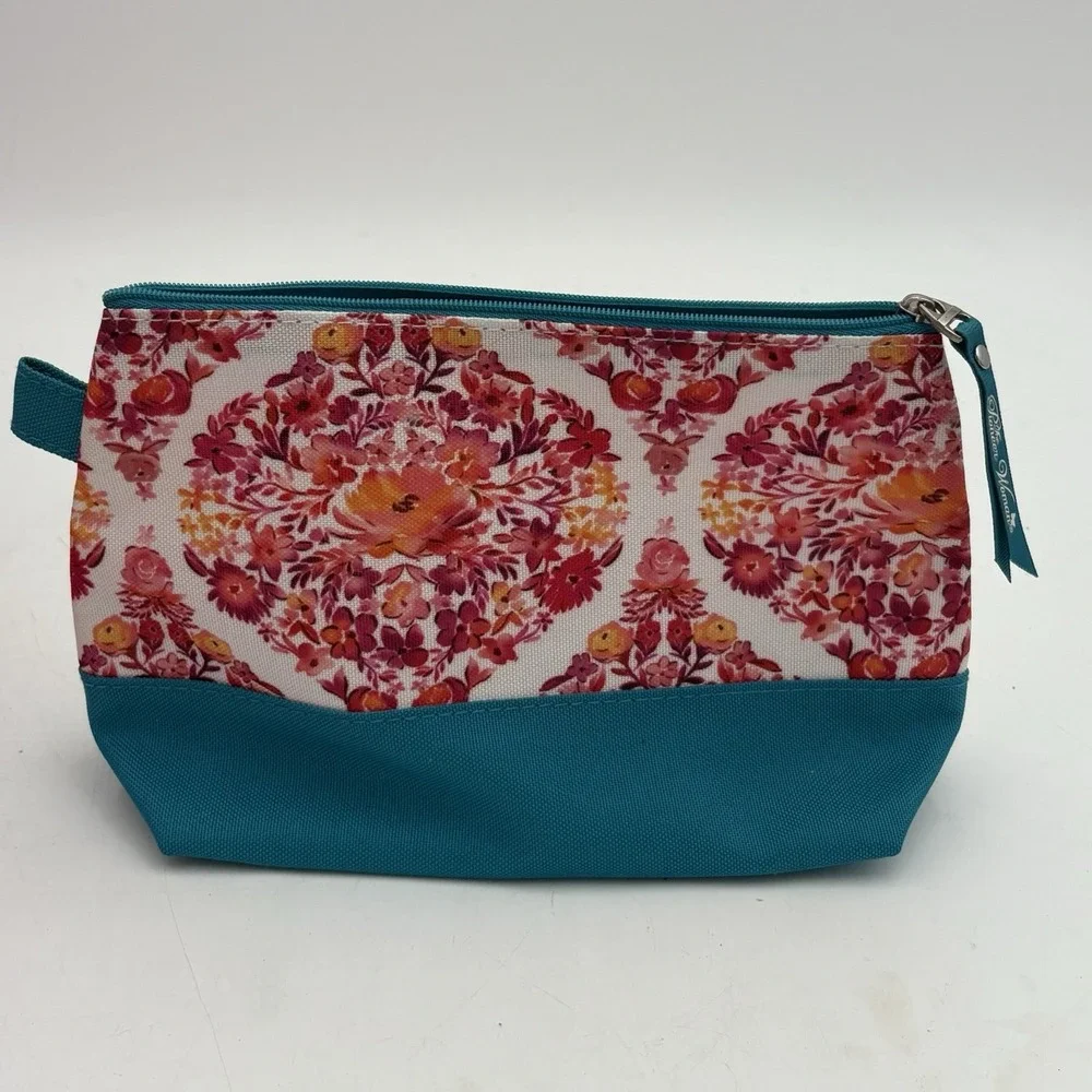 The Pioneer Woman Floral Insulated Lunch Tote Kit Set‎ Snack Bag 2 Compartments